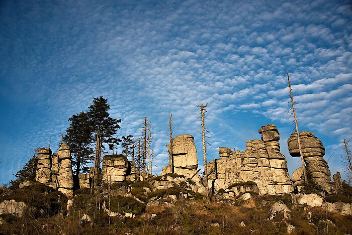 Wandern zum Dreisesselberg im Bayerischen Wald